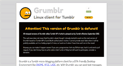 Desktop Screenshot of grumblr.org